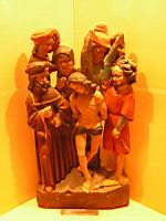 Statue, La flagellation du Christ, 15e (musee d'Arras)
